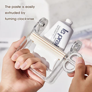 Rolling Squeezer Lazy เครื่องจ่ายยาสีฟันชุดอุปกรณ์ห้องน้ํายาสีฟัน Squeezer ย้อมผมสีเครื่องสําอางค์สี Squeezer