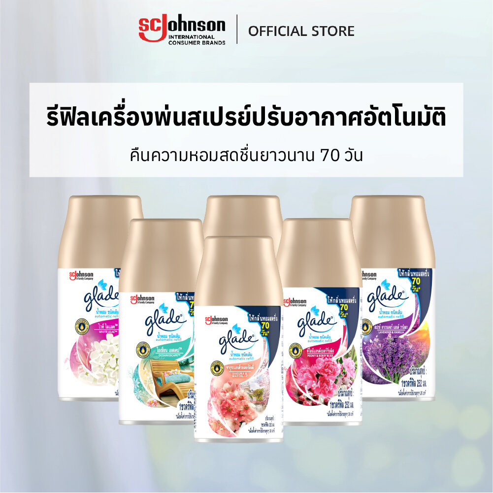 เกลด ออโตเมติค สเปรย์ รีฟิล 252 มล. Glade Automatic Spray Refill