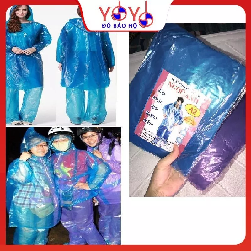 COMBO 10 ชุด A2 RAIN SUITS TO WEAR MANY TIMES, ชุดเสื้อหลวมและกางเกง