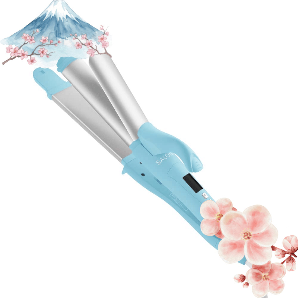 【ผลิตในประเทศญี่ปุ่น】SALONIA 2WAY เครื่องหนีบผม 15 มม.