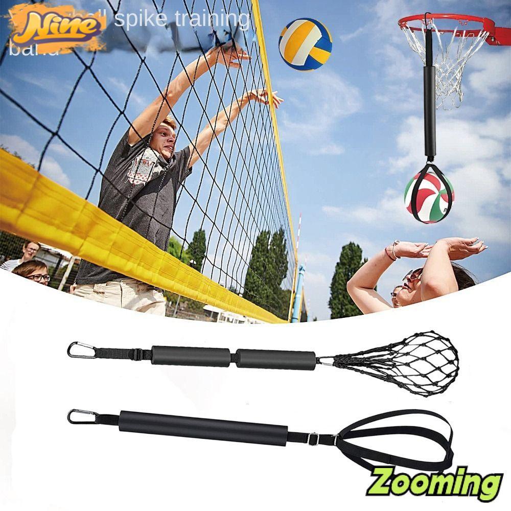 ZOOMING Jumping Action เสิร์ฟปรับปรุง, Spike Training Belt Beginners Volleyball Spike Trainer, Beach
