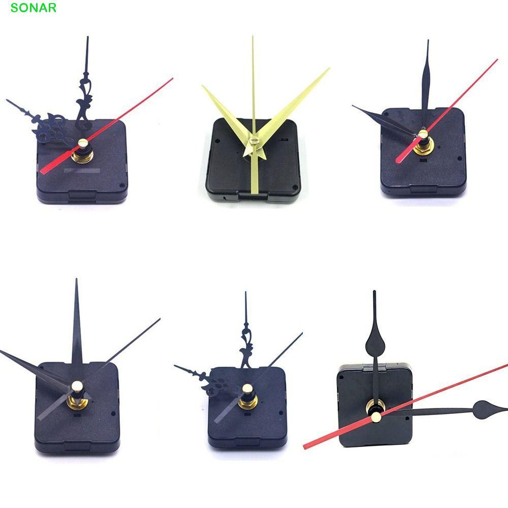 SONAR Clock Movement ซ่อมควอตซ์เงียบที่แม่นยํา DIY ขนาดใหญ่พร้อมเข็ม
