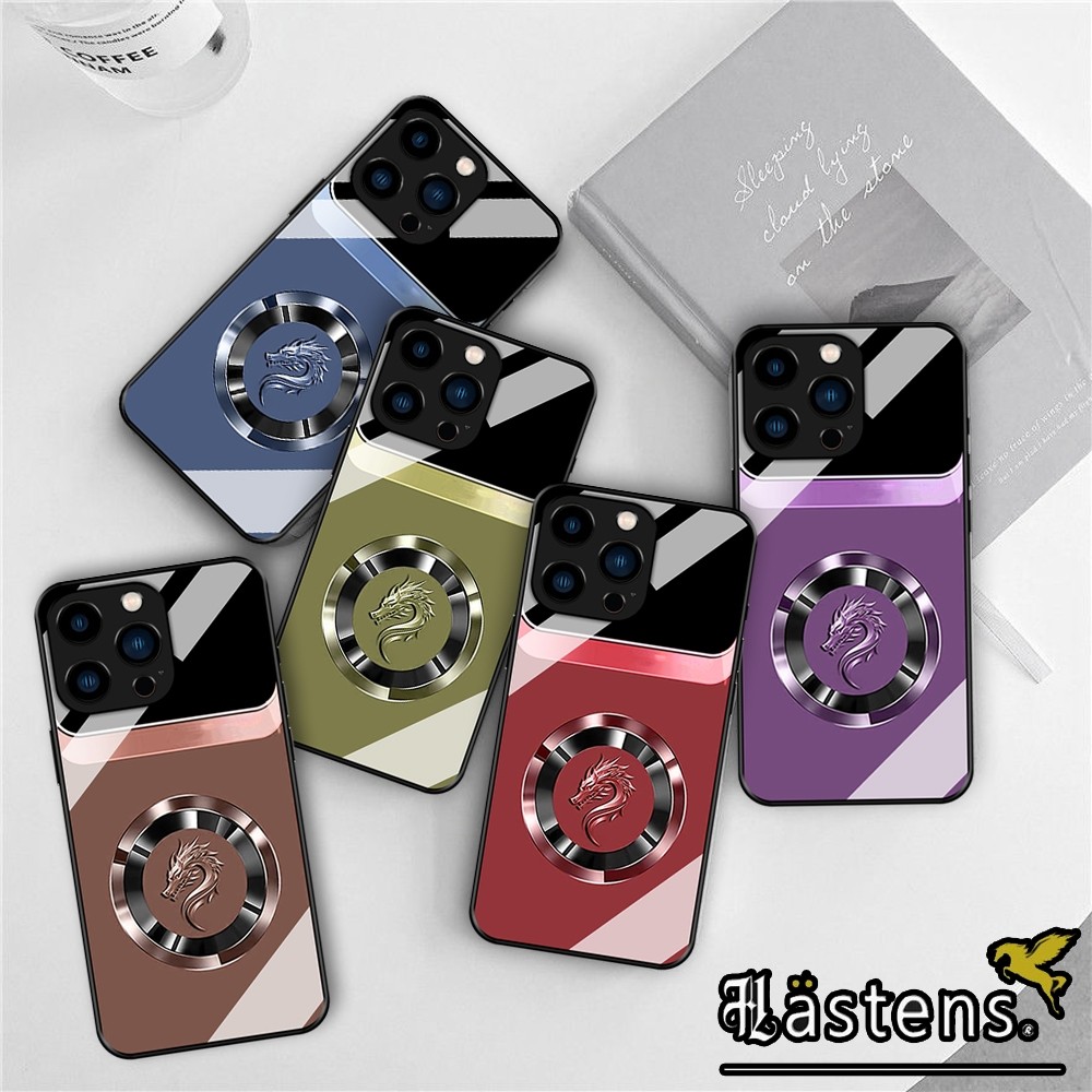 ALL TYPE CASE GLOSSY GLASS MAGSAFE MOTIF COOL สําหรับ SAMSUNG A05 A05s A06 A07 A10s A04s A04 A22/M22