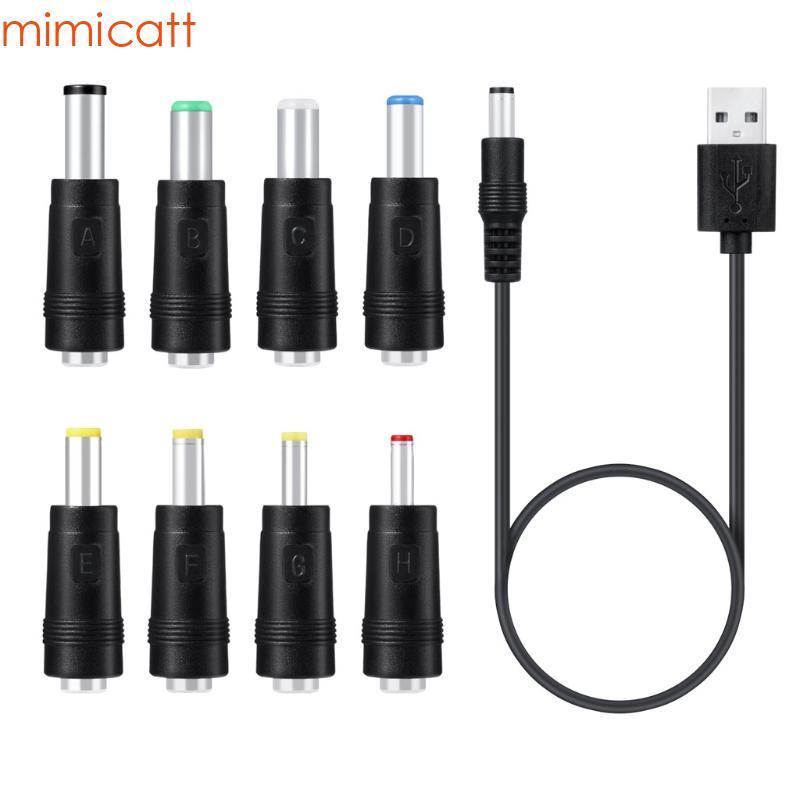 Mim Universal 5V สําหรับ DC สายไฟ USB สําหรับ DC 5 5x2 1 มม.สายชาร์จสําหรับเราเตอร์