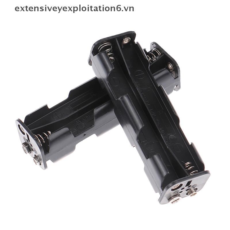 ขยายประเภทแถบยาว 8 X AA Battery Case Holder 12V Ba To Ba Battery Storage Box .