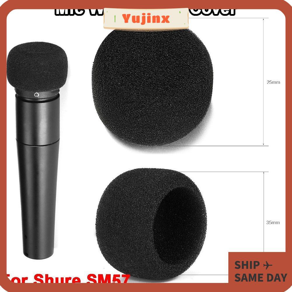 YUJINX ไมโครโฟน Pop Filter, Flocked ฟองน้ําโฟม Windproof Mic กระจก, Professional เปลี่ยนไมโครโฟนสําห