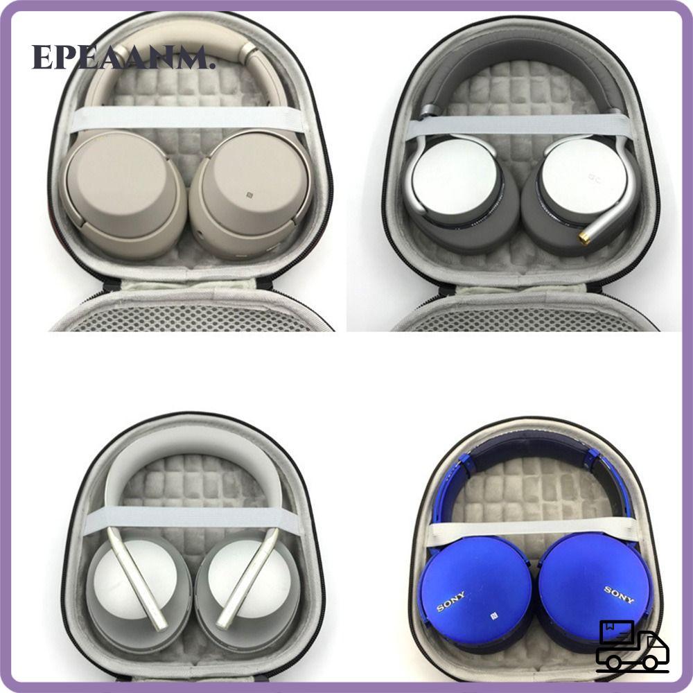 EPEAA หูฟังพกพา, Hard กันกระแทกหูฟังกล่อง,อุปกรณ์เสริม Hard Shell แบบพกพาชุดหูฟังกระเป๋าเก็บสําหรับ 