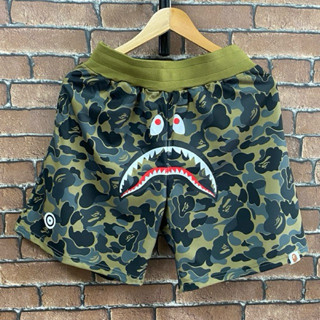 กางเกงขาสั้นแบรนด์ Bape ทำจากผ้าฝ้ายคุณภาพดี