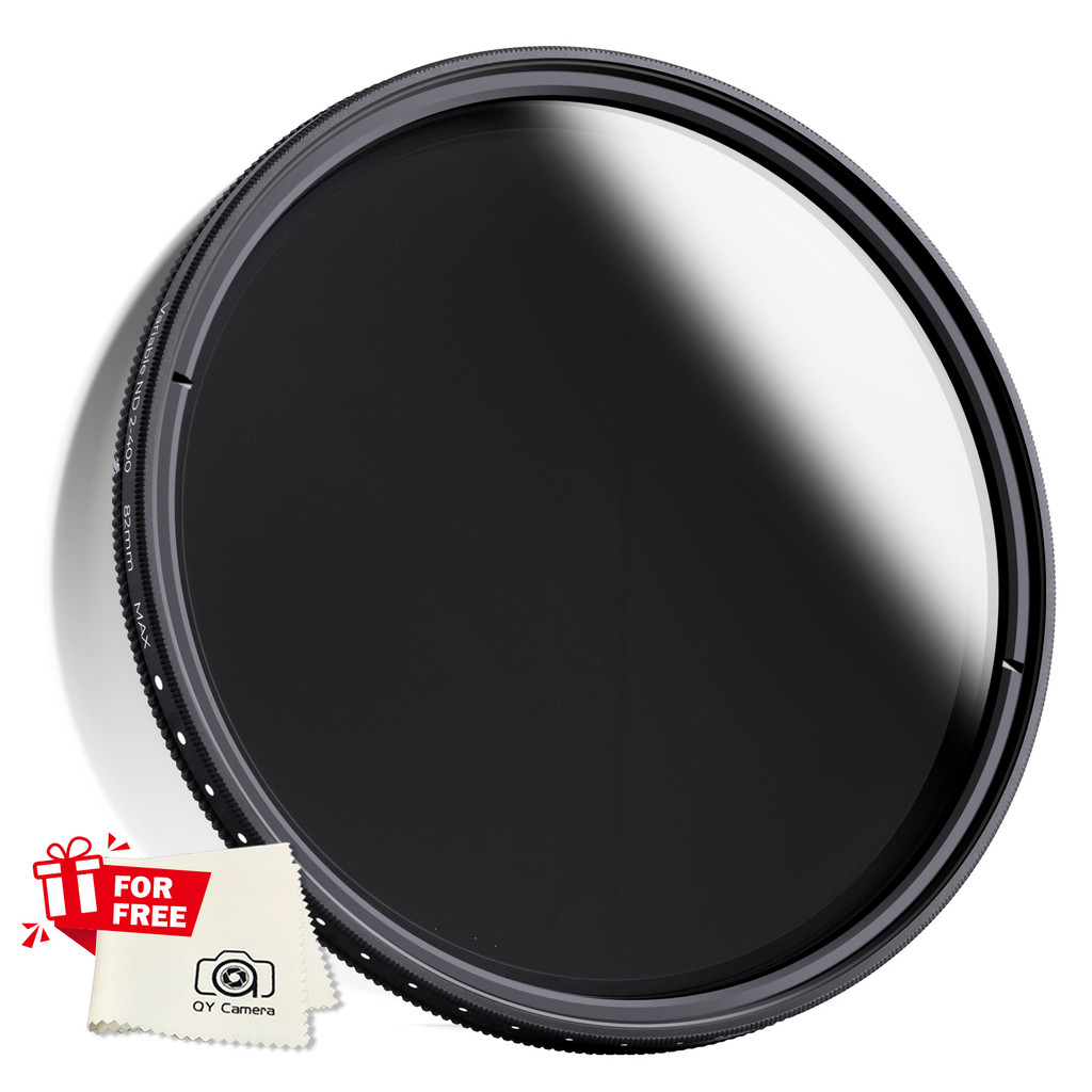 Variable ND Filter 67mm 58mm 82mm ND2 ND400 9 Stops Neutral Density Filter ND2-400 37-49mm 52mm 55mm