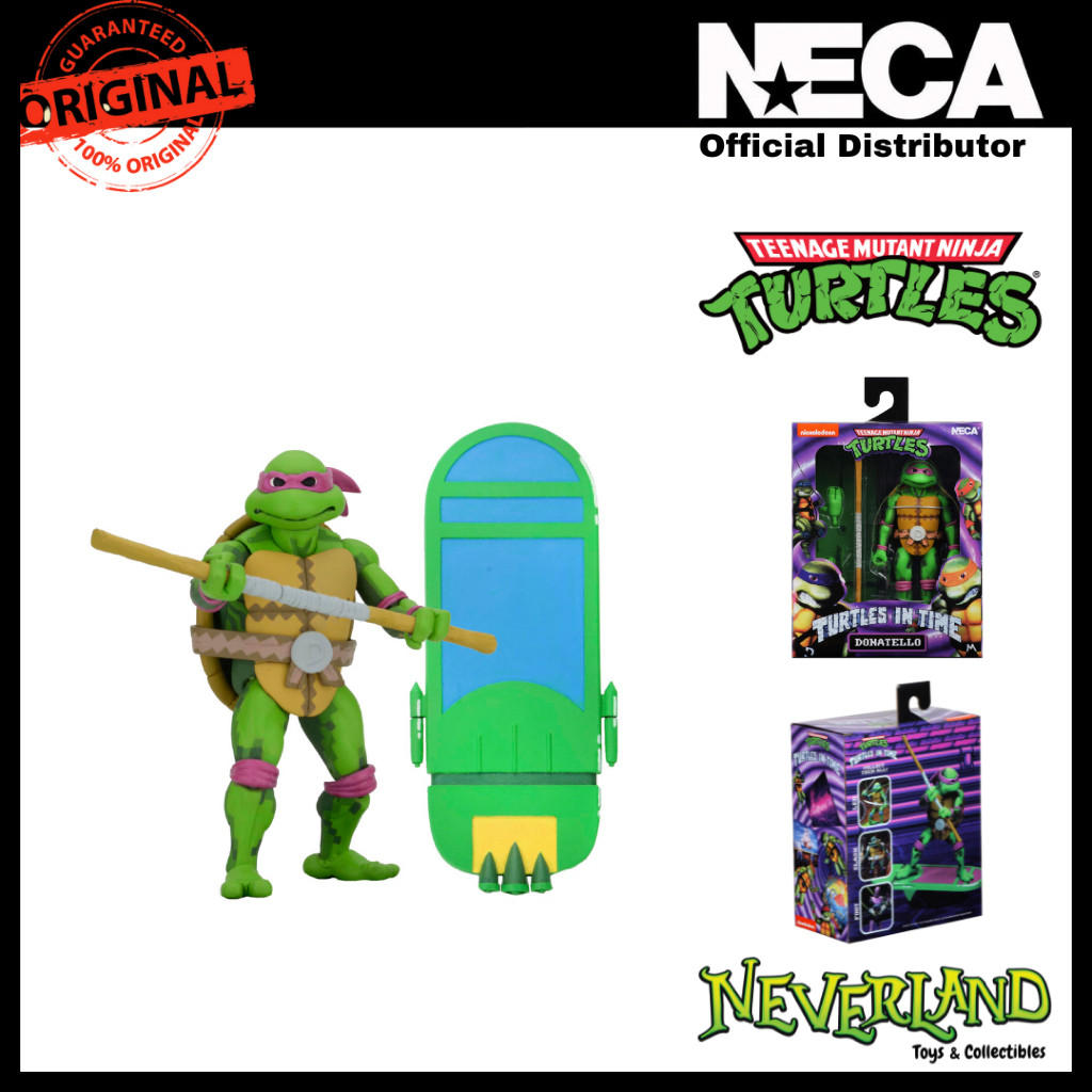 (🔵PRE-ORDER)(NECA) TMNT: Turtles in Time - 7" Scale Action Figures - Donatello