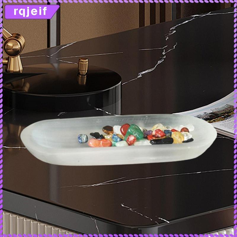 [rqjeif] Selens ชามคริสตัลสําหรับผู้ชายผู้หญิงงานฝีมือมีสไตล์เครื่องประดับตกแต่งบ้านโต๊ะ