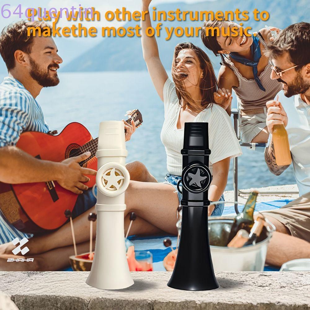 QUENTIN Professional Kazoo, การออกแบบแบบพกพาพลาสติก Kazoo ขลุ่ย, ตลก Dudu Mouthpiece ขนาดกะทัดรัดนํา