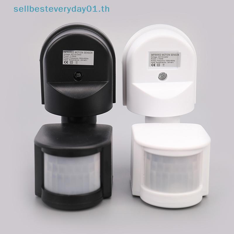 & Sellingbest & PIR Motion Sensor Switch Light Lamp Sensor Detector เครื่องตรวจจับความเคลื่อนไหวอินฟ