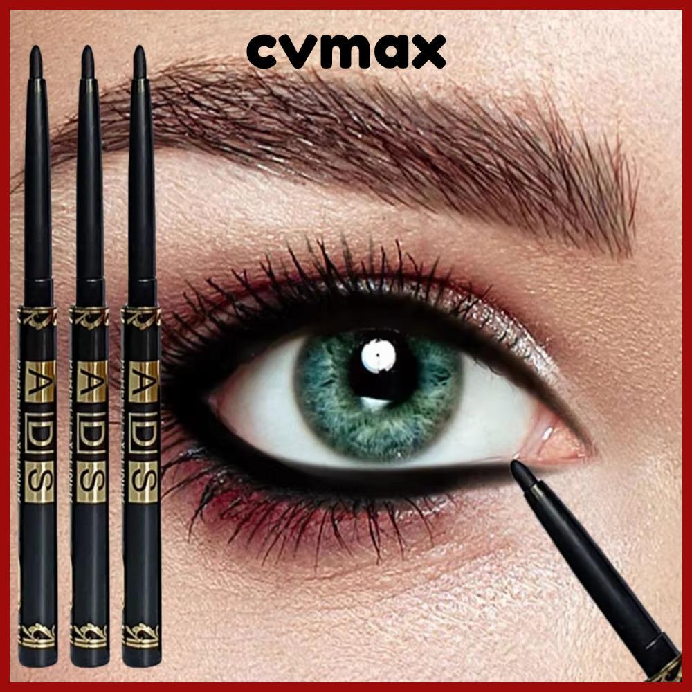 ดินสอเขียนขอบตา CVMAX, อายไลเนอร์ชนิดน้ํากันน้ํากันเหงื่อ, ปากกาแต่งหน้าติดทนนานธรรมชาติแห้งเร็วผู้หญิง