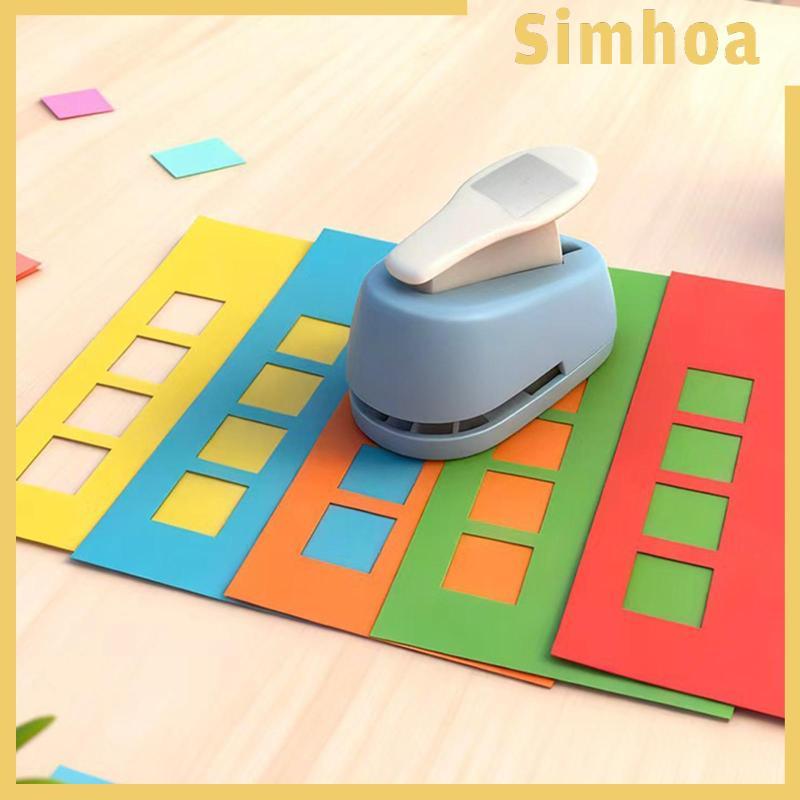 [SIMHOA] Tab Punch Square Punch Craft Lever Punch Paper Punch Square Lever Action Craft Punch พร้อมป