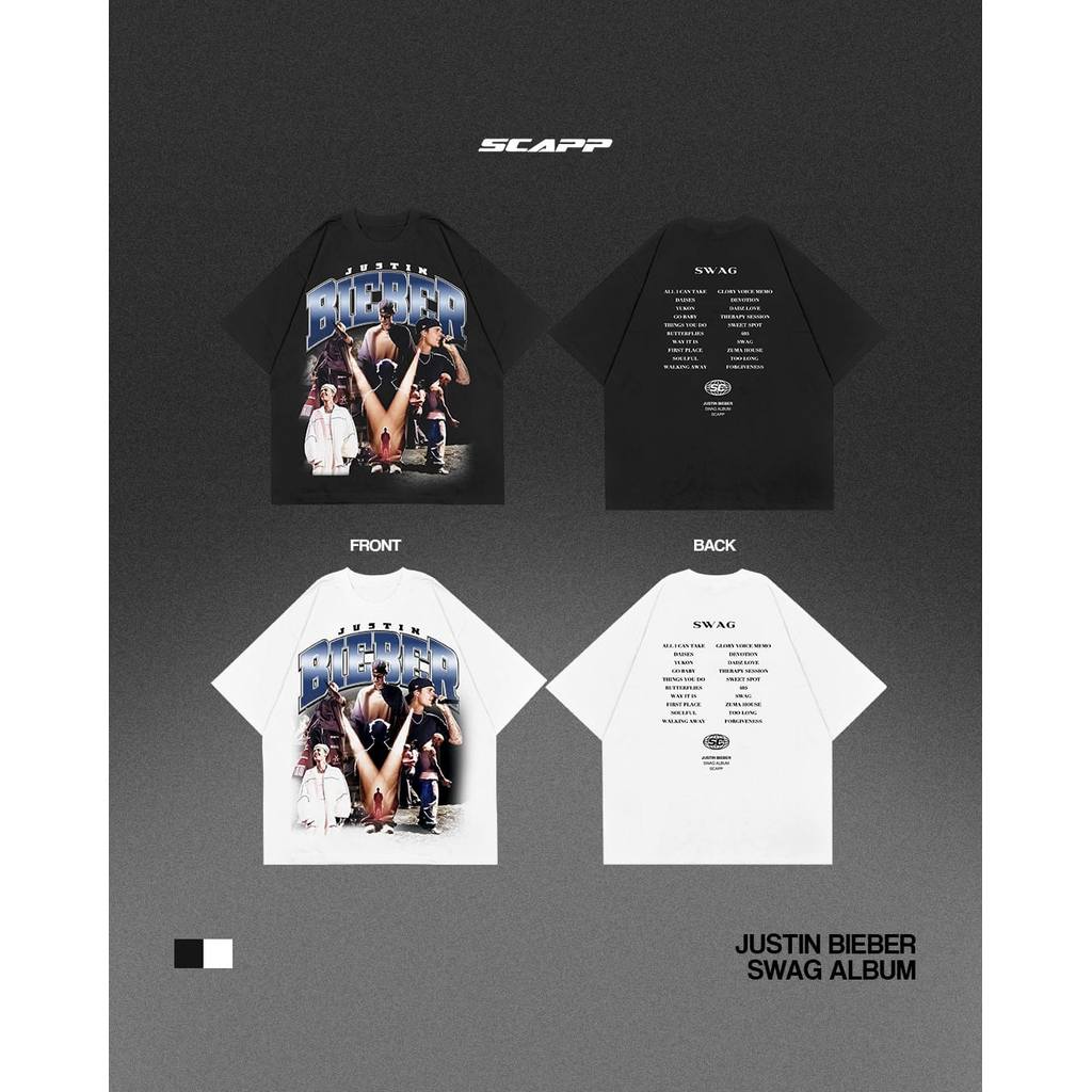เซป | JUSTIN BIEBER SWAG ALBUM | เสื้อยืดโอเวอร์ไซส์