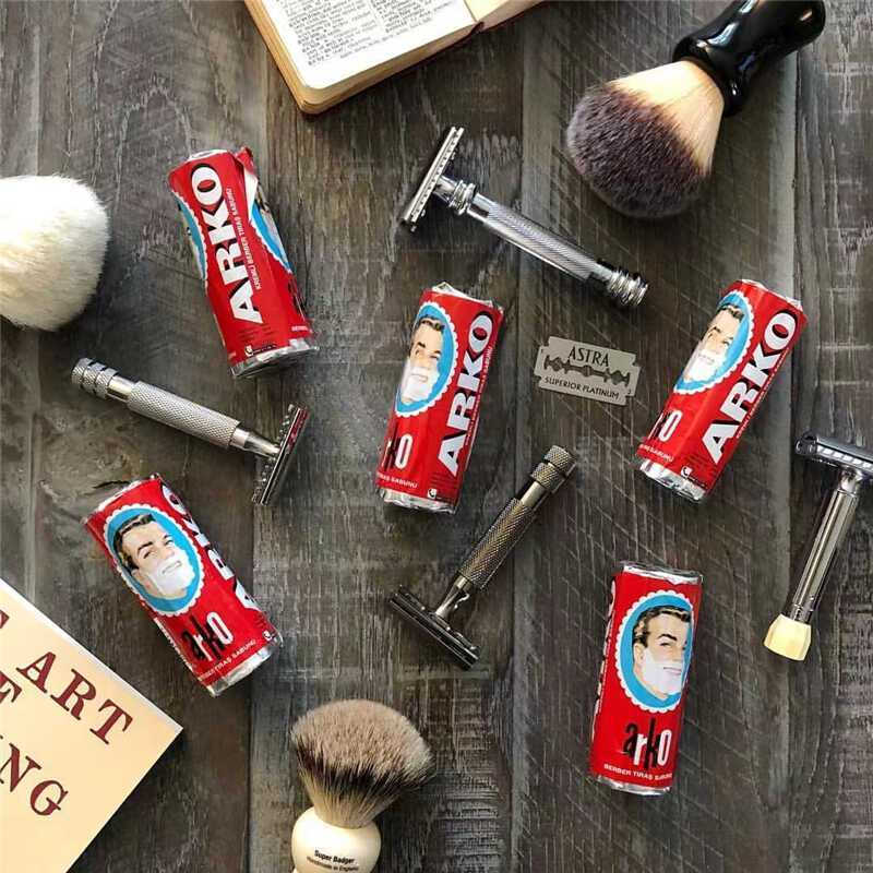 JUA Turkey ARKO Shaving soap bar nourishes and moisturizes, shaving foam with traditional soap scent