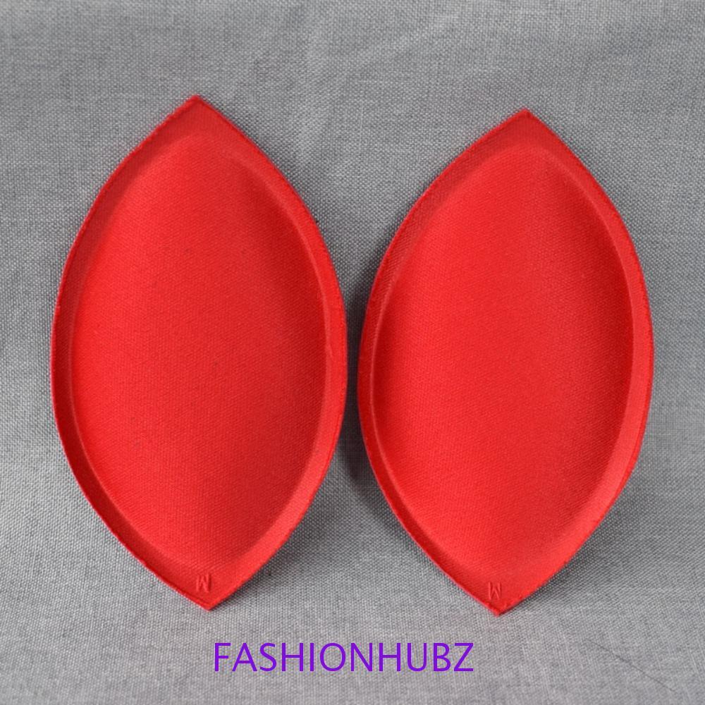 FASHIONHUBZ ที่ถอดออกได้ Bra Pads สําหรับผู้หญิง Intimates อุปกรณ์เสริม Push-up สนับสนุนฟองน้ําหนา L