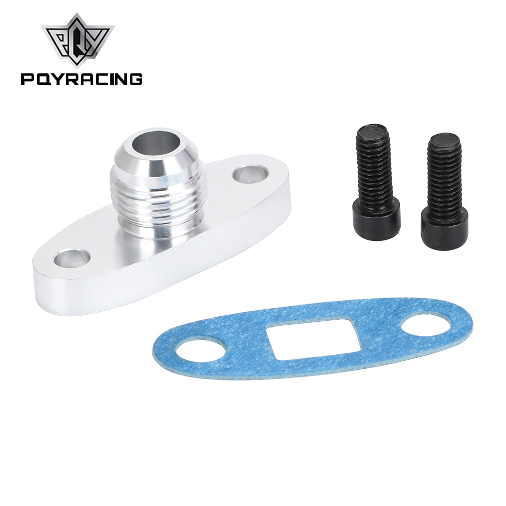 PQ Turbo น้ํามันหน้าแปลน 10AN GT40 GT42 GT45 GT47 GT55 T3/T4 T3 T4 ODF-01 เงิน PQY-OFG33