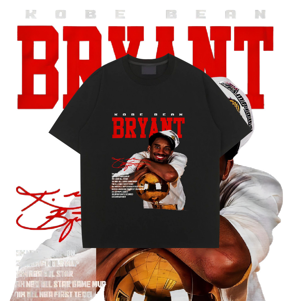 Abt Oversized Shirts NBA Bootleg Pro Club Unisex Kobe Bryant T shirt American Size