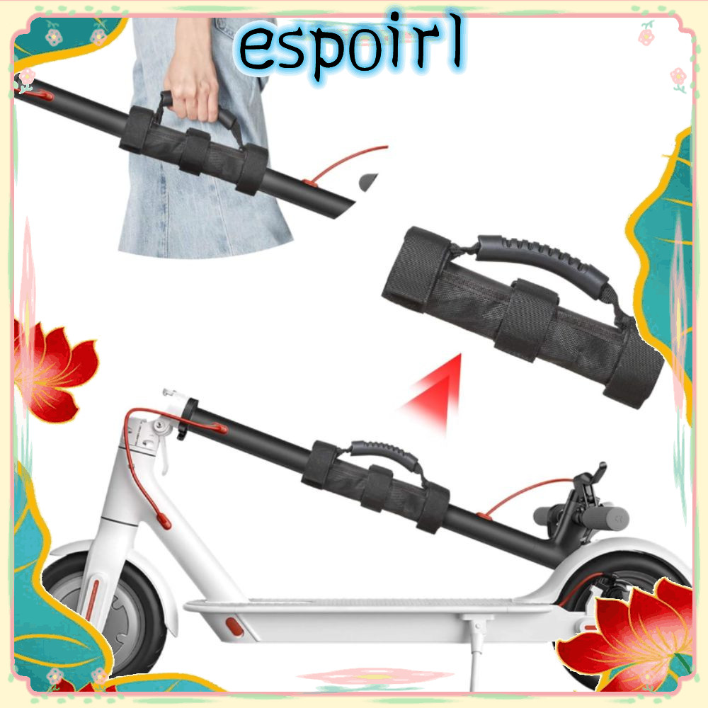 ที่จับพกพา ESPOIR นุ่มทนทาน สำหรับ Scooter ไฟฟ้า Ninebot ES1/ES2/G30/M365 ใช้งานกลางแจ้ง