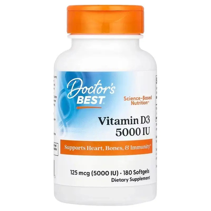 Doctors Vitamin D3 สําหรับผู้ใหญ่ พนักงานออฟฟิศ นักเรียน และผู้ในห้องเรียน ด้วยแสงแดดไม่เพียงพอในการเสริม Vitamin D3 ในสต็อก