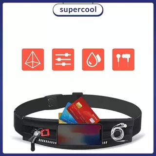 กระเป๋าวิ่ง กระเป๋าคาดเอวใส่วิ่งออกกำลังกาย กันน้ำ Jogging Running Fitness Sport Bag อย่างดี!! [พร้อมส่ง]