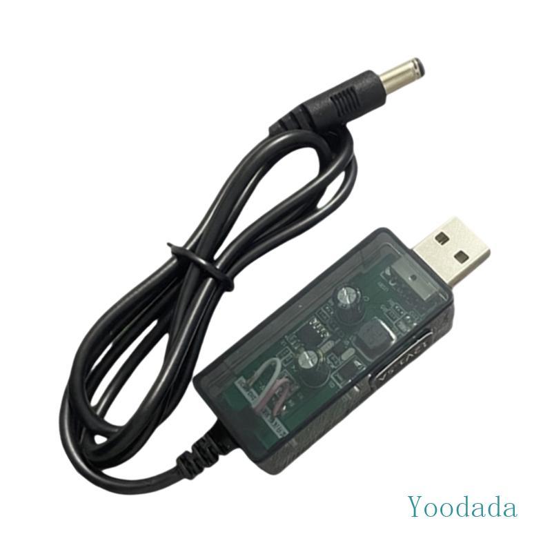 Yoo Relivation USB 5V เป็น DC12V สายแปลง USB เป็น DC12V Boost Cable สําหรับเราเตอร์