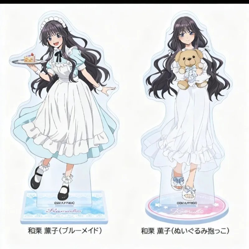 Standee อะนิเมะ Kaoru Hana wa Rin ถึง Saku Waguri Kaoruko Tsumugi Rintaro Mica รุ่นโต๊ะศึกษาตกแต่งอะ