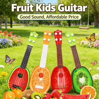 ละครการ์ตูนมินิกีตาร์อูคูเลเลสัตว์ผลไม้เครื่องดนตรีเล่นเด็กอ…
