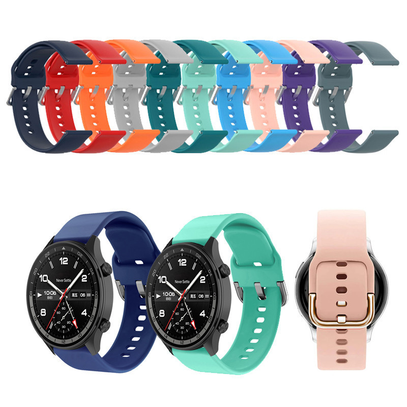 สําหรับ OPPO watch X 2 4pro Sprot Oneplus watch 3 2 2R สายซิลิโคนสายรัดข้อมือกีฬา
