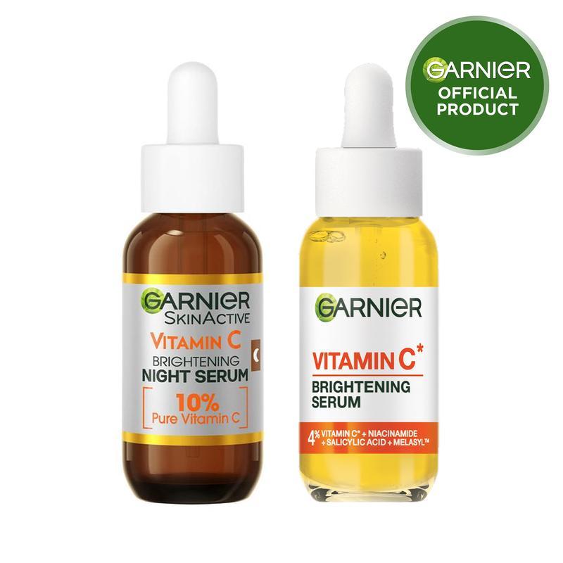 Garnier Vitamin C Day & Night Serums Bundle