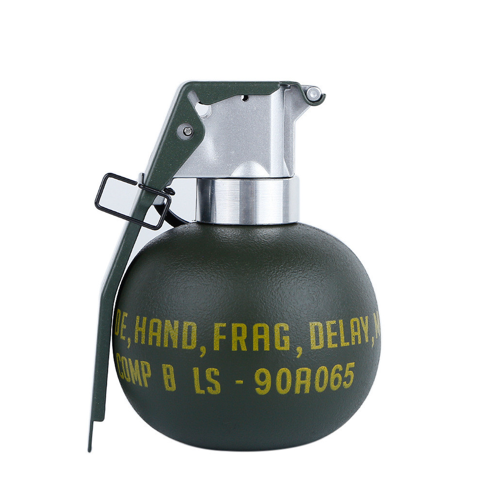M67Grenade model M13M18Smoke bomb outdoor CS Tactical equipment military fan-style decorative orname