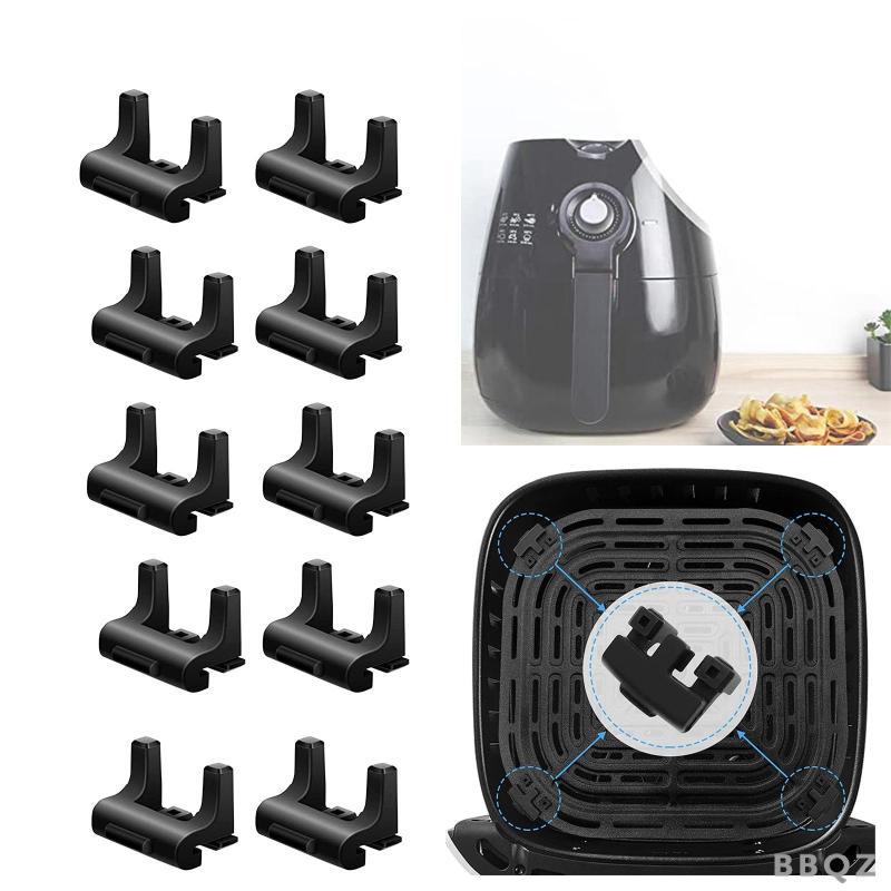 [bqz01] Air Fryer Rubber Vibration Isolator Protective Air Fryer Rubber Feet 10 ชิ้น