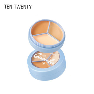 TEN TWENTY 3 Colors Waterproof Face Concealer Full Coverage Matte Base Lasting Oil Control Scar Acne