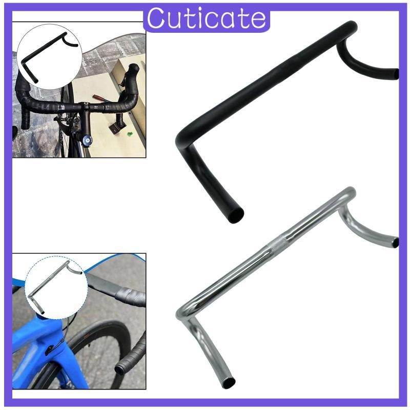 [CUTICATE] จักรยาน Bent Bar อลูมิเนียมพรีเมี่ยม Ergonomic Handlebar Drop Bar สําหรับจักรยานเสือหมอบแ