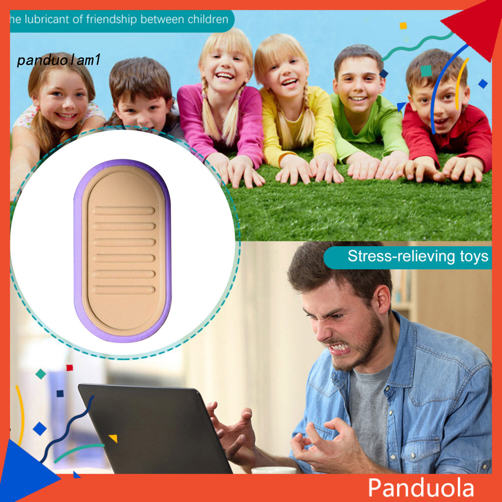 PANDU Rhombus Fidget Slider Valley Texture Fidget Slider สําหรับโฟกัส 3d พิมพ์ Fidget Slider ของเล่น