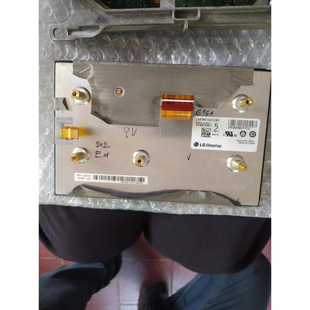 LA070WV4/LG23cm รถควบคุมกลางหน้าจอ LCD รถนําทางต้นฉบับหน้าจอควบคุมกลาง