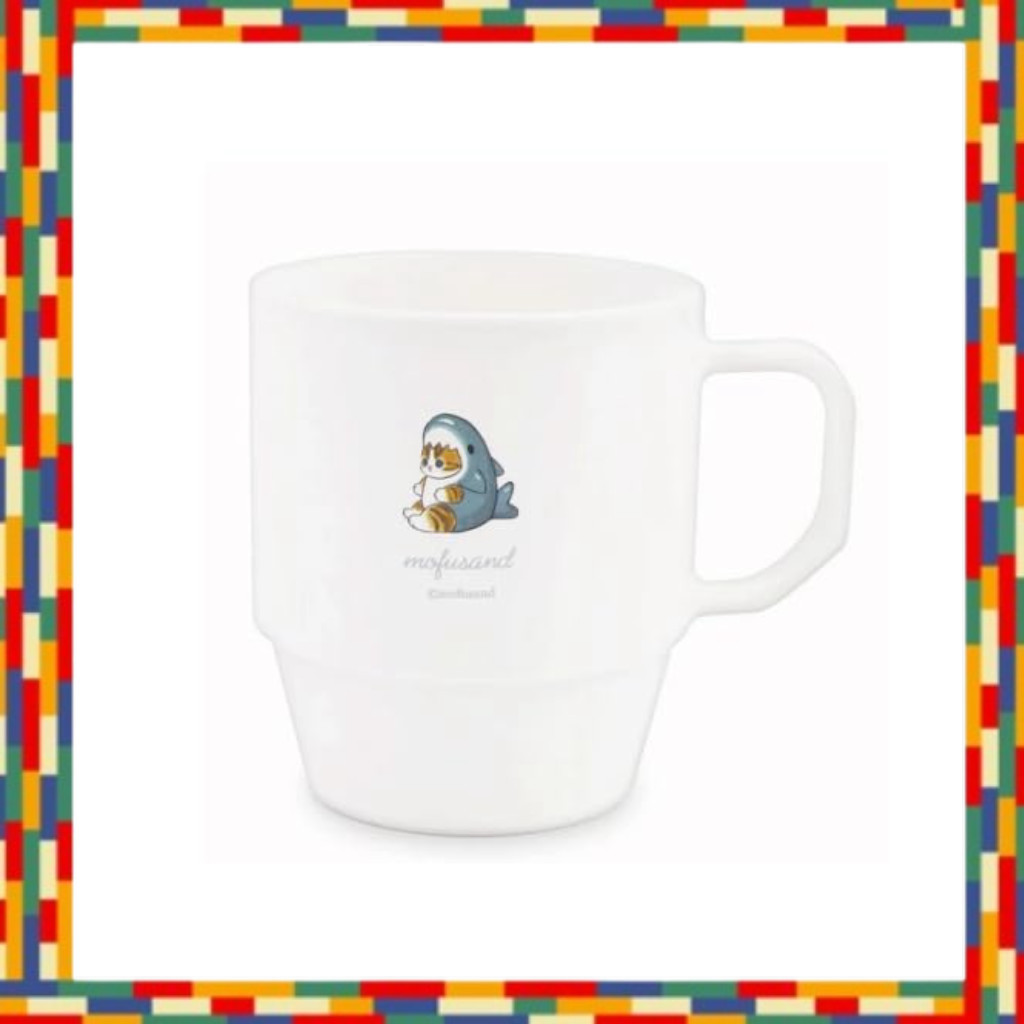 Mofusand Stacking Cups Shark Cat