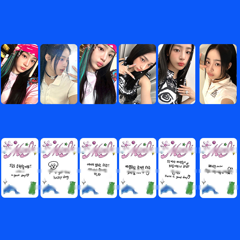 NEWJEANS อัลบั้มใหม่ GETUP WVS Bonus Card การ์ดรูปถ่าย HAERIN เดี่ยว HANNI MINJI HYEIN26.3.13