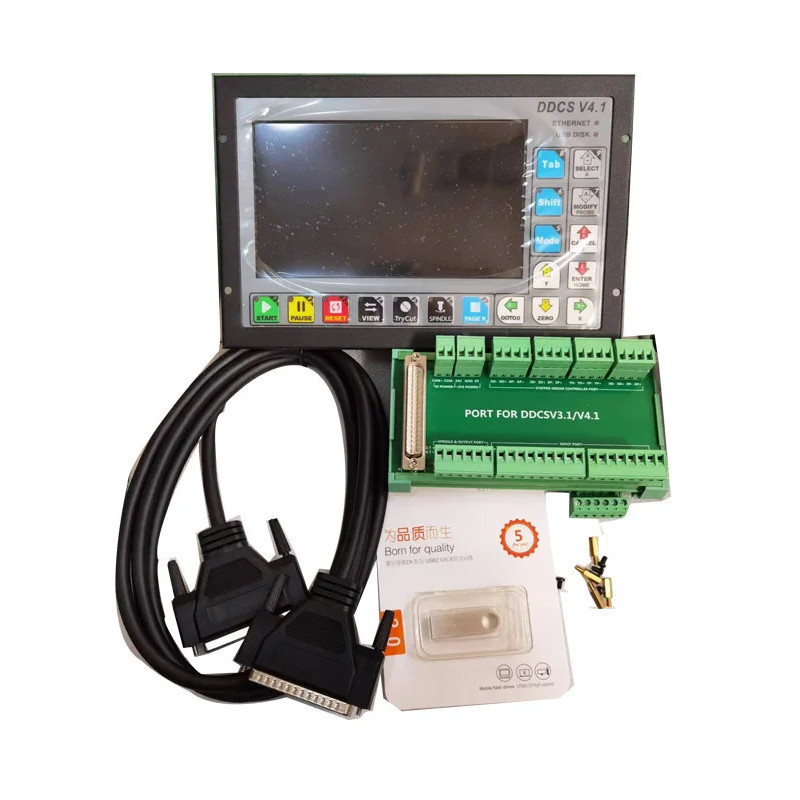 Liche ราคาที่ดีที่สุด Cnc Controller 3/4 แกน DDCS V4.1 สําหรับเครื่องมิลลิ่งไม้ Cnc