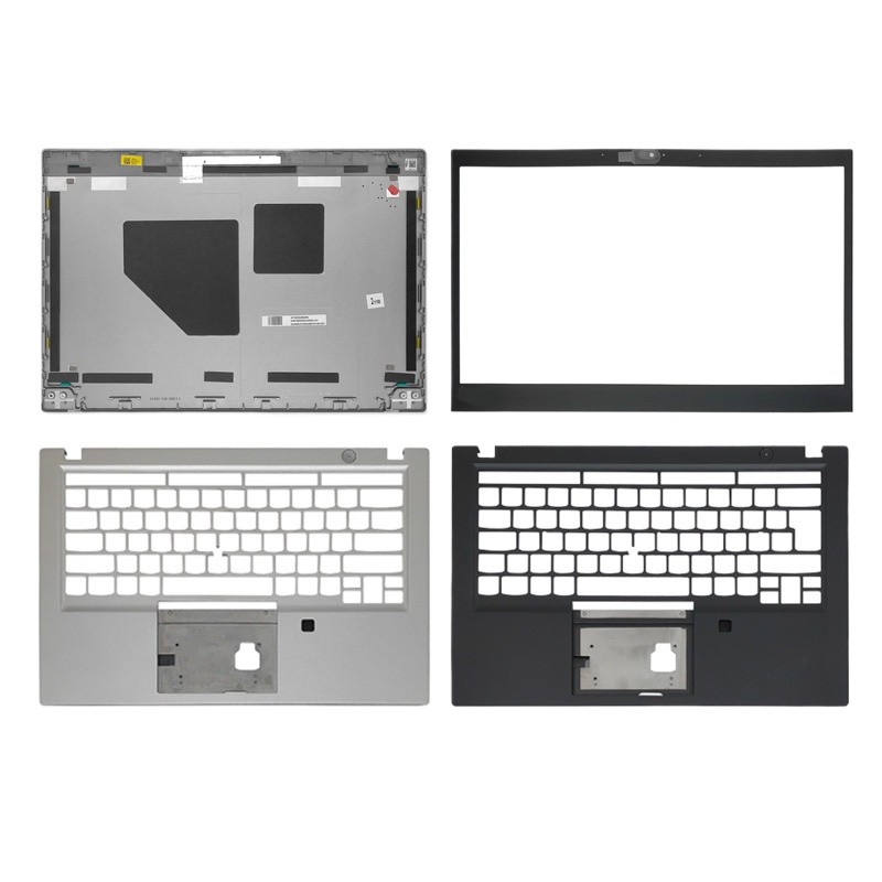 ใหม่สําหรับ Lenovo ThinkPad T490S T495S T14S แล็ปท็อปปกหลัง LCD ด้านหน้า Bezel Palmrest Upper 02HM49