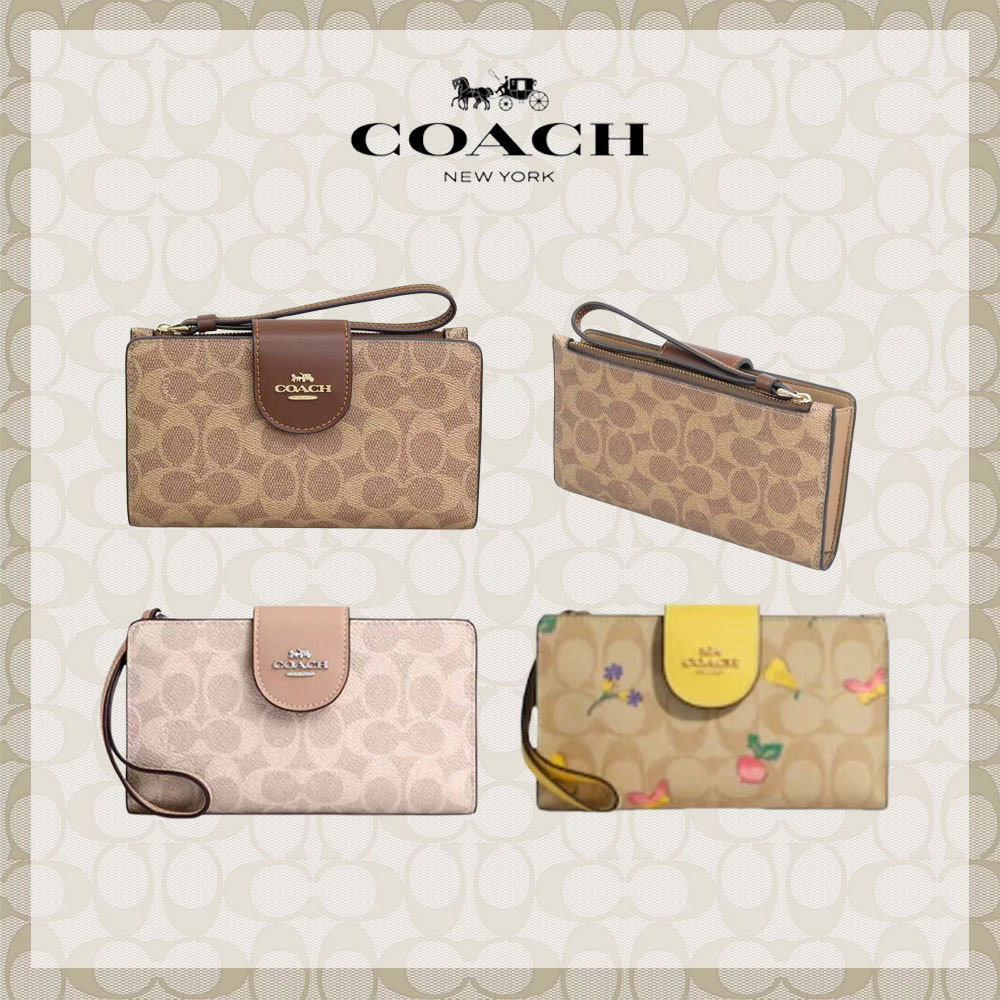 Coach กระเป๋าสตางค์ใบยาวผู้หญิง 2874
