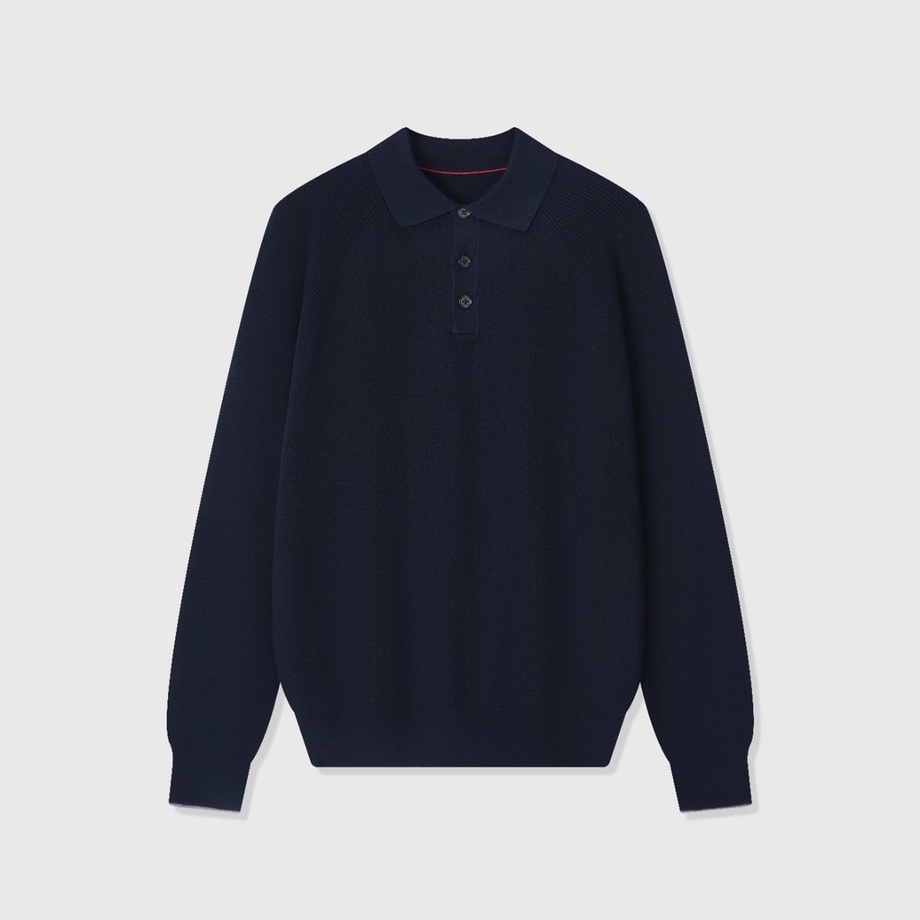 เสื้อโปโลผู้ชายแบรนด์ Brunello Cucinelli ทำจากเส้นด้ายฝ้าย ให้ความสบายและเหมาะกับทุกวัน