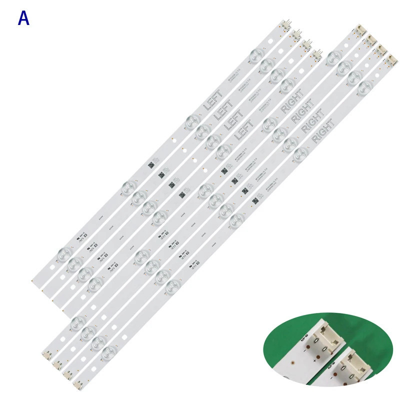 LED Backlight สําหรับ 49UK6300 49LK5700 49LJ5550 49UJ635T 49UJ6307 NC490DGG-AAFX1-41CA NC490DUE-ABFX