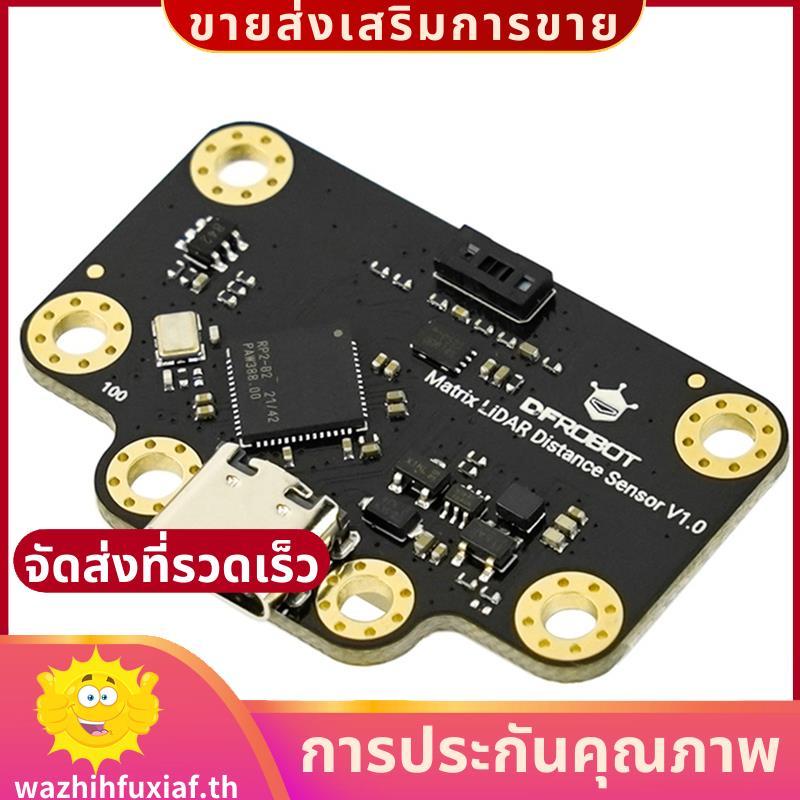 RP2040 UART สําหรับหุ่นยนต์หลีกเลี่ยงอุปสรรค 8x8 Matrix ToF 3D เซ็นเซอร์ระยะทางความลึกกล้อง 3.5m Ran