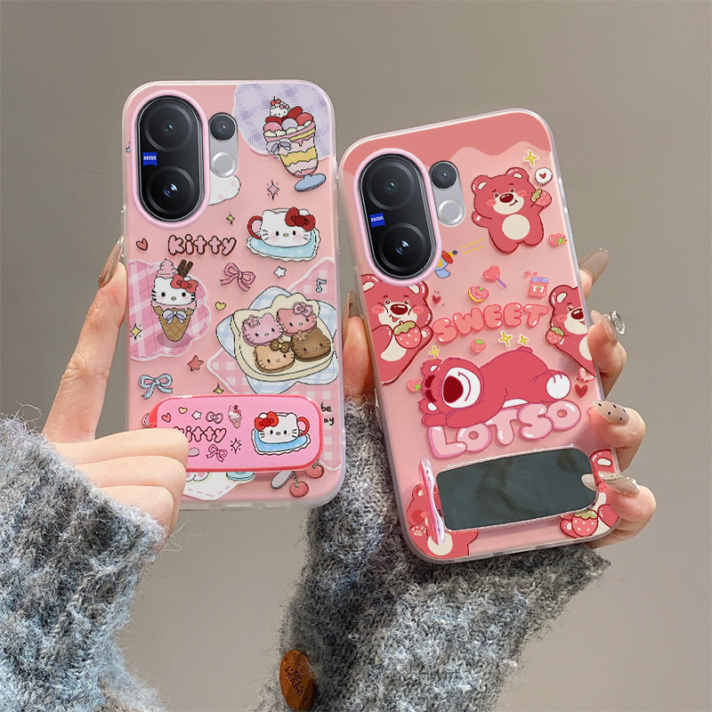 เคส vivo v60 5g vivo v60e 5g ขายึดกระจกเคสโทรศัพท์เยลลี่