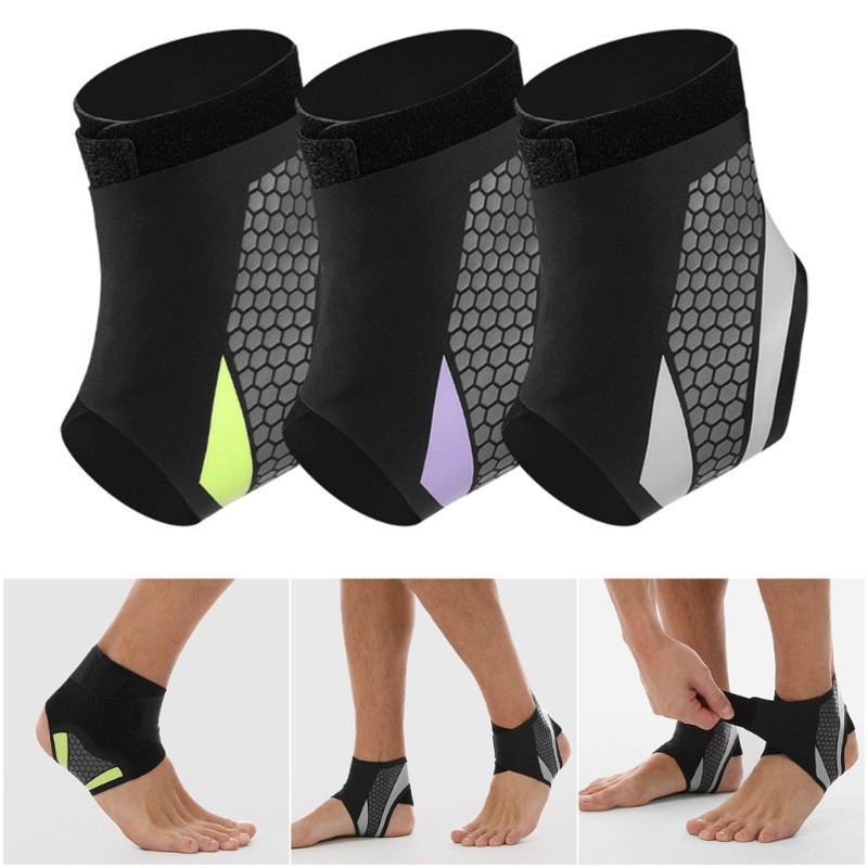 Mon Athletic Ankle Brace Ergonomic Ankle Joint Support Stabilizers สําหรับบาสเก็ตบอล