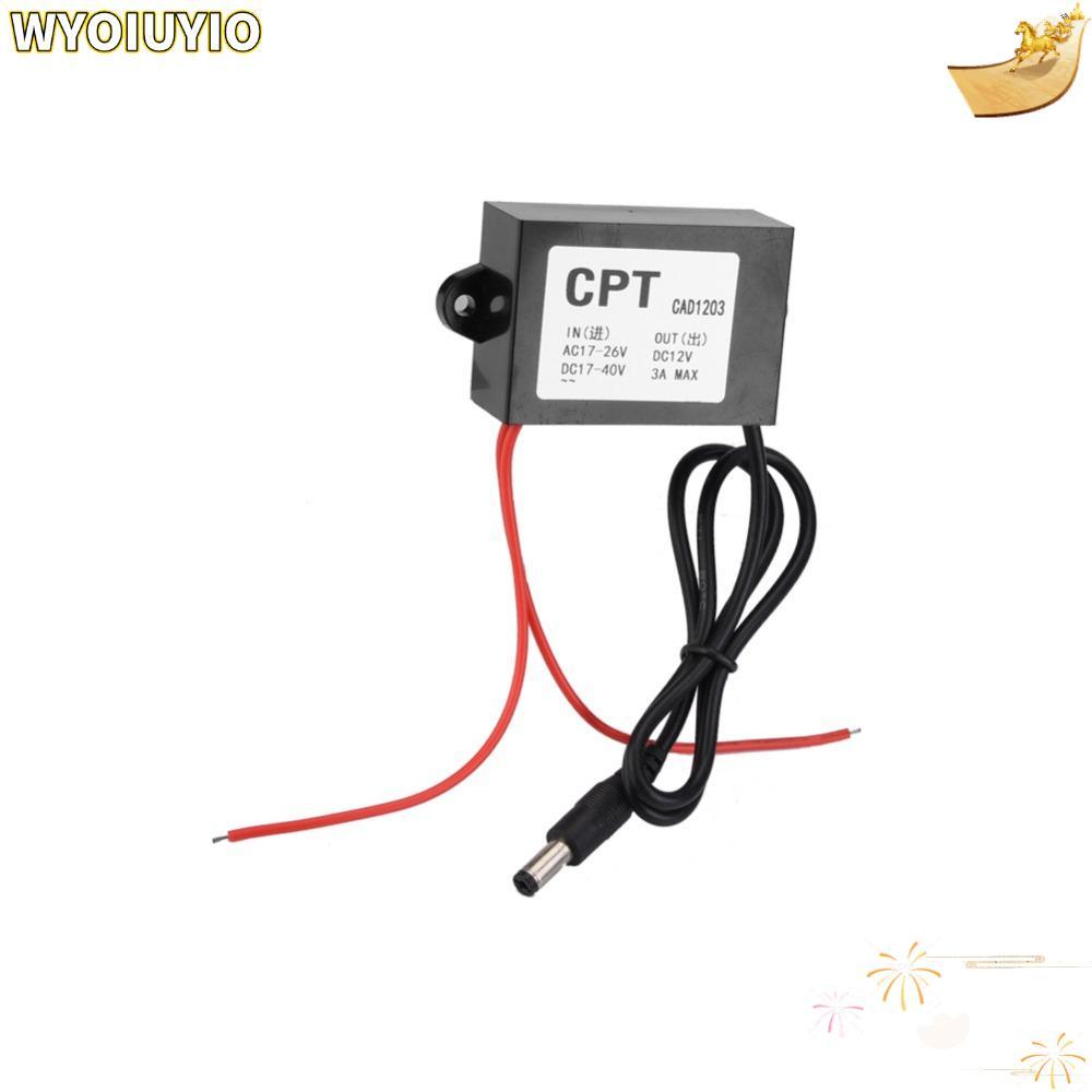 WYOIUYIO AC-DC Power Supply Converter, AC 17-26V Input 12V Output Power Supply Regulator, Stable Out