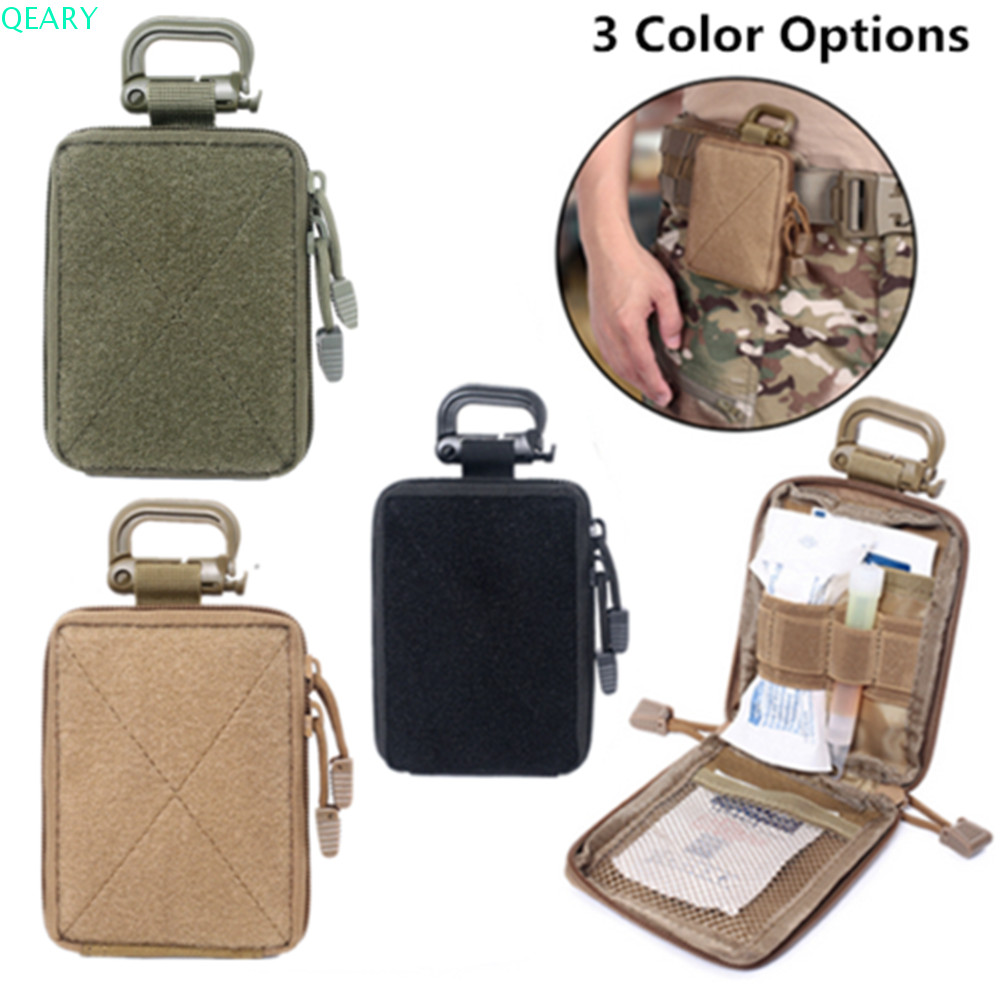 QEARY EDC Pouch Portable Pouch Small Wallet Hiking Sport Bags